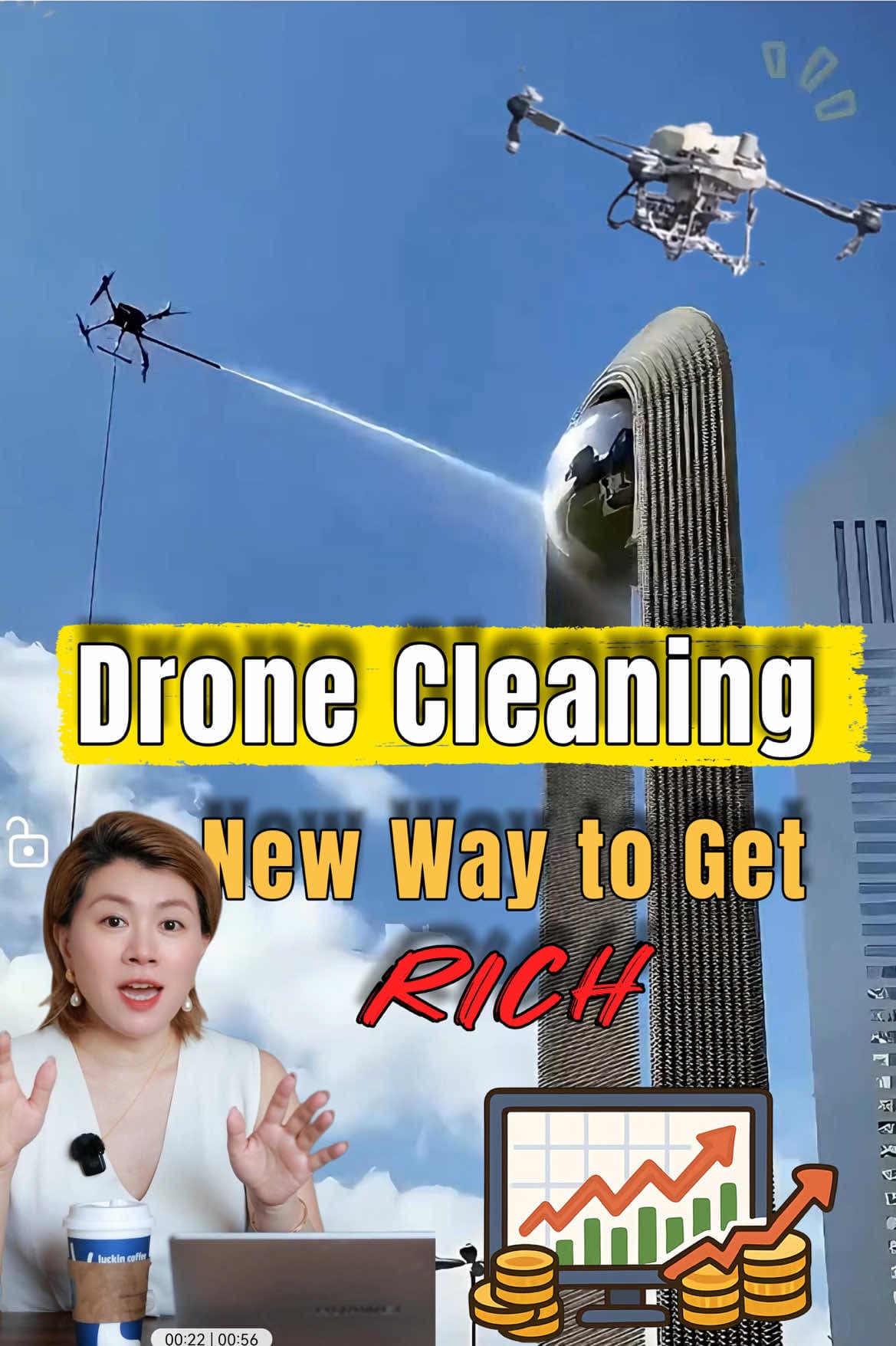 Drone cleaning product opportunity